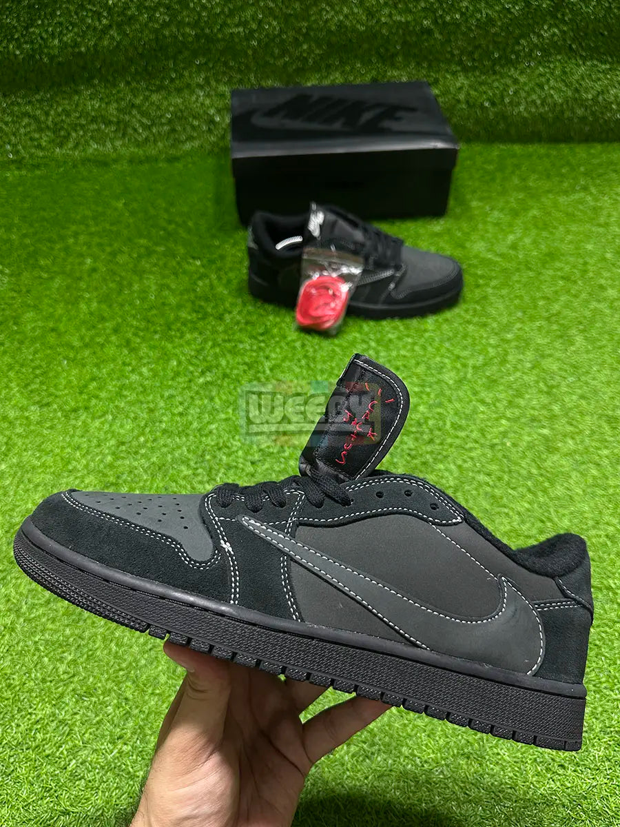 J1 (Low) x Travis Scott (Phantom) (Suede Edition) (Original Quality 1:1) - Image 8