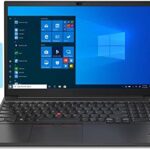 Lenovo ThinkPad E15 Gen 2 15.6” FHD IPS Business Laptop – Intel Core i7-1165G7, 32GB RAM, 2TB PCIe SSD, Intel Iris Xe Graphics, Backlit Keyboard, Fingerprint Reader, Wi-Fi 6, Windows 10 Pro with Hub