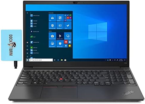 415ZOMrdB9L._AC_SY879_ Lenovo ThinkPad E15 Gen 2 15.6” FHD IPS Business Laptop – Intel Core i7-1165G7, 32GB RAM, 2TB PCIe SSD, Intel Iris Xe Graphics, Backlit Keyboard, Fingerprint Reader, Wi-Fi 6, Windows 10 Pro with Hub - Image 1