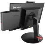Lenovo ThinkCentre 24” Full HD All-in-One Desktop PC – Intel Core i7-7700T Quad-Core, 16GB RAM, 512GB SSD, IPS Display, Wi-Fi, Webcam, Speakers, Windows 11 Pro with Keyboard & Mouse